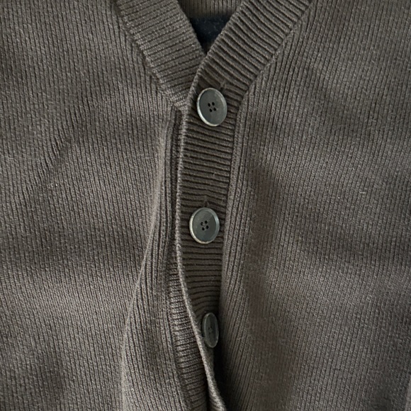 Alo Brown Cardigan and Pants Set - Picture 5 of 9